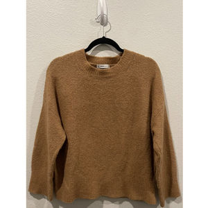 ZARA Knit Camel Long Sleeve Sweater